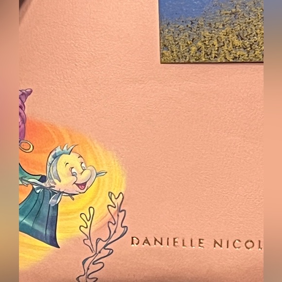 Danielle Nicole Disney Mermaid Coral Mini Backpack - Picture 4 of 8